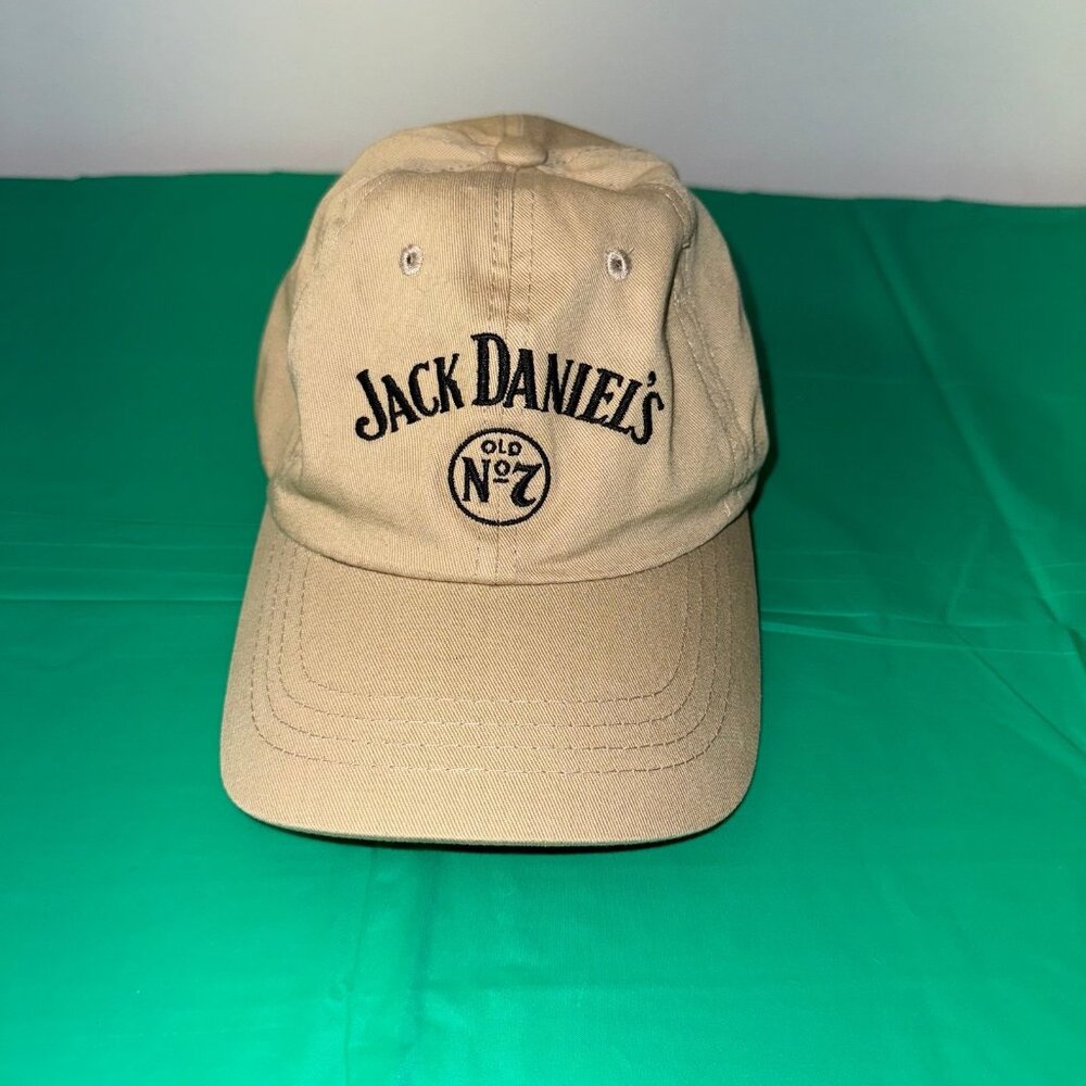 Jack Daniel's Old No 7 Tan Canvas Cap